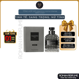 Nước Hoa Nam Valentino Uomo Intense Thơm Lâu Ấm Áp, Nam Tính Roman
