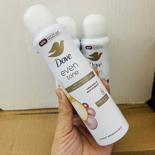 Xịt Khử Mùi Nữ Dove 150ml