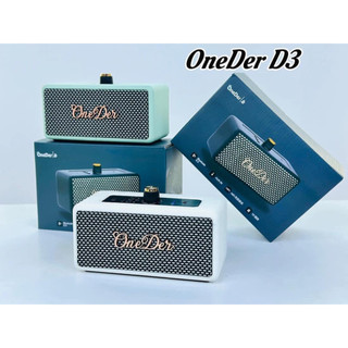 Loa bluetooth không dây oneder d3, kiểu dáng cổ điển, âm thanh nổi hifi, bền đẹp, công suất 30w