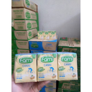 Sữa đậu nành Fami 1 lốc 6 hộp/200ml