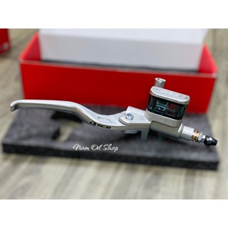 Tay thắng RCB E3 14mm bình dầu liền màu bạc