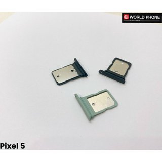 Khay sim GG Google Pixel 5 Black- Pixel 5 Sorta Sage