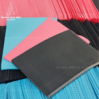 Miếng lót đầu giường, xe đẩy, kệ,... phun xăm 33x45 cm (3 màu: Xanh/ Hồng/ Đen)