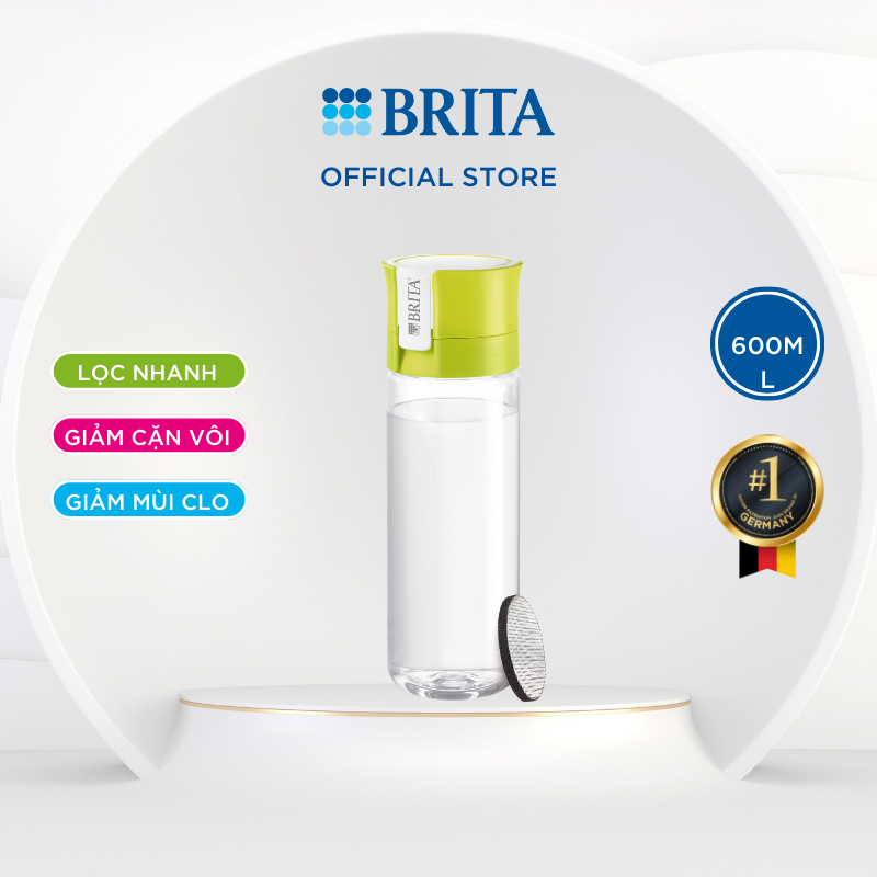 Bình lọc nước BRITA Vital - 600ml (có sẵn 1 đĩa lọc Microdisc)