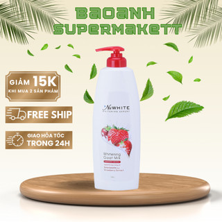 Sữa tắm dưỡng trắng NuWhite chai 1.2L
