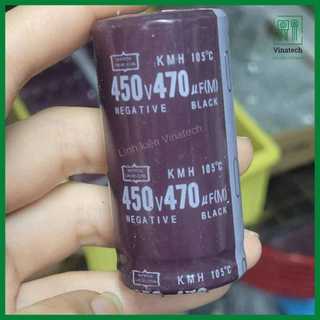 Tụ nguồn- tụ nippon 450v-470uf kích thước 30*60mm- vinatech