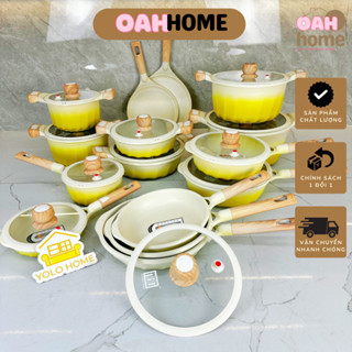 BỘ NỒI CHẢO YELLOW OMBRE