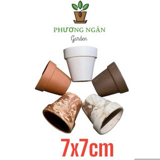Chậu đất nung size 7x7cm