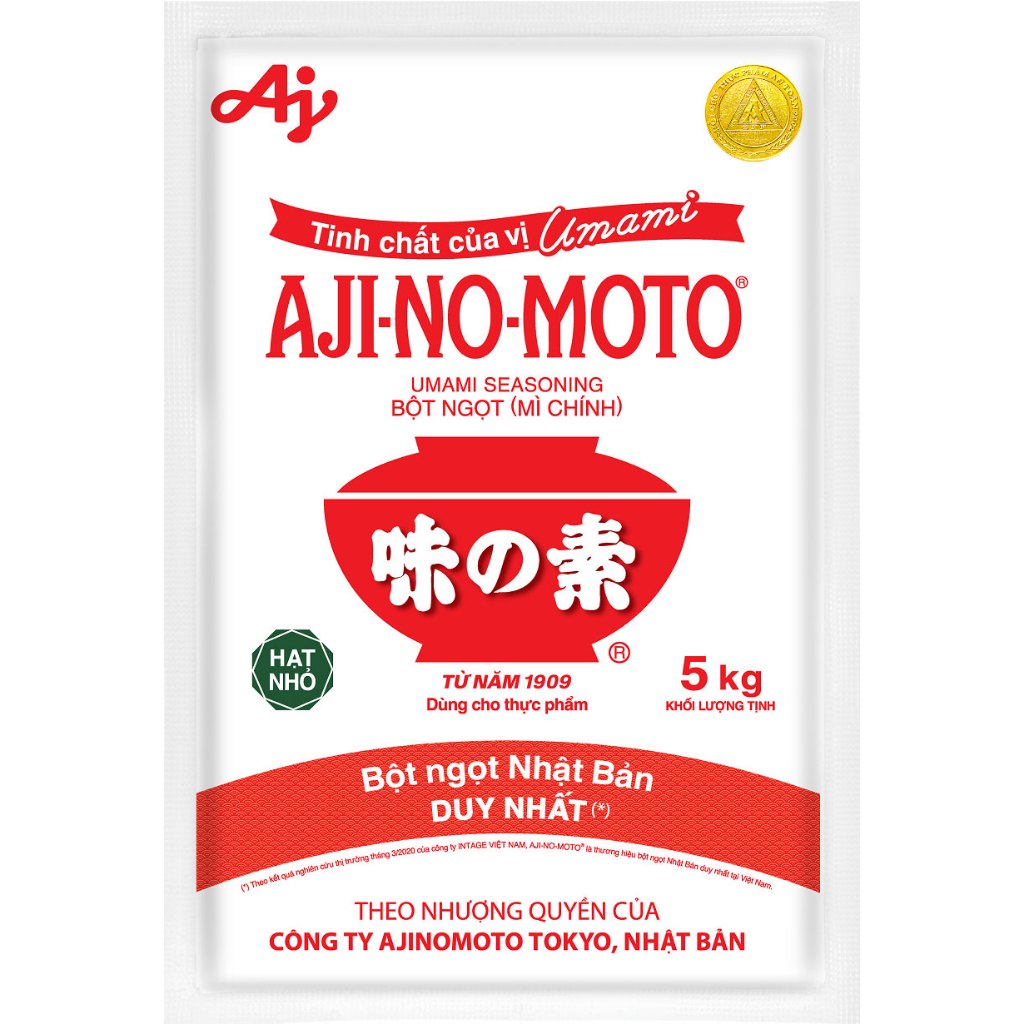 Bột ngọt Ajinomoto hạt nhỏ 5kg