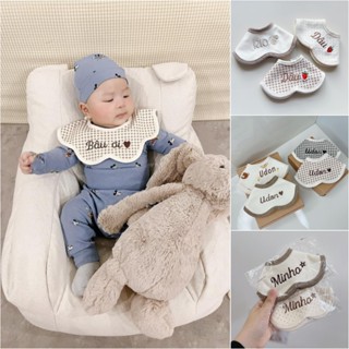 Yếm thêu tên cho bé - Hàn Quốc cực xinh [HOT TREND]