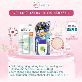 Combo Quà Tặng Yêu Chiều Làn Da, Tự Tin Dưới Nắng Kèm Túi Đựng Quà Ý Nghĩa 389K
