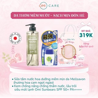 Combo Quà Tặng Da Thơm Mềm Mướt - Sạch Mịn Đón Hè Kèm Túi Đựng Quà Ý Nghĩa 319K