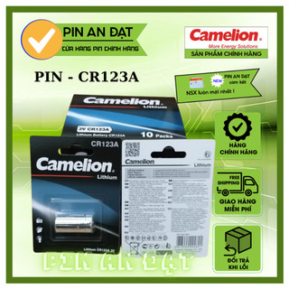 [CHÍNH HÃNG] PIN CR2 PIN CR123A CAMELION (3V ) LITHIUM , PIN MÁY ẢNH CR123 PIN 3V (VỈ 1 VIÊN)