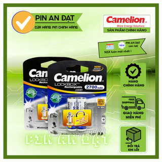 PIN SẠC AA 2700 ,pin sạc aaa 1100 mah Pin 2a (1.2 V) 2 viên /vỉ pin 2a pin 3a camelion hàng chính hãng