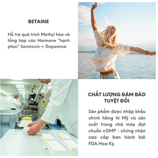 Viên uống bổ não Codeage Methylfolate B Complex 120 viên