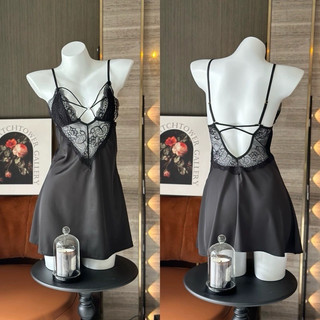 Váy Ngủ Lụa Cao Cấp Dây Trước Ngực JOLISEXY