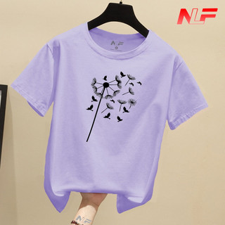 Áo Thun Nữ Tay Ngắn Form Rộng Bồ Công Anh AT-060 - Trending Xu Hướng - NLF Unisex Fashion