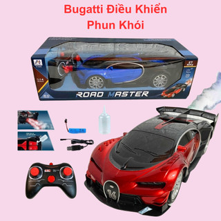 Siêu xe phun khói điều khiển từ xa ô tô phun khói điều khiển từ xa kích thước lớn thiết kế siêu bền màu sắc đẹp mắt