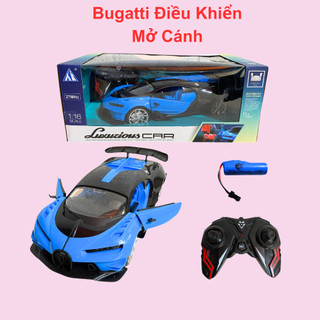 Siêu xe mở cánh điều khiển từ xa ô tô mở cánh điều khiển từ xa tốc độ cao thiết kế siêu bền màu xanh đẹp mắt