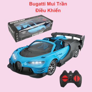 Siêu xe mui trần điều khiển từ xa ô tô mui trần điều khiển từ xa tốc độ cao thiết kế siêu bền màu xanh đẹp mắt