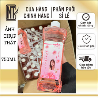 750ml Tinh dầu hoa hồng massage body, tinh dầu massage thơm dưỡng thể
