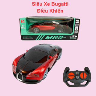 Siêu xe đua điều khiển từ xa ô tô điều khiển từ xa tốc độ cao thiết kế siêu bền mô phỏng thực tế màu đỏ đẹp mắt
