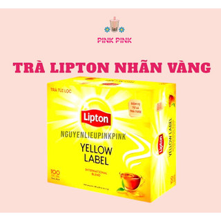 Trà lipton - cozy nhãn vàng từ pink pink nguyên liệu & dụng cụ pha chế đồ uống