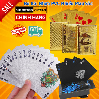 Bài Tây Mạ Vàng Cao Cấp Chống Thấm Nước - Chính Hãng miDoctor
