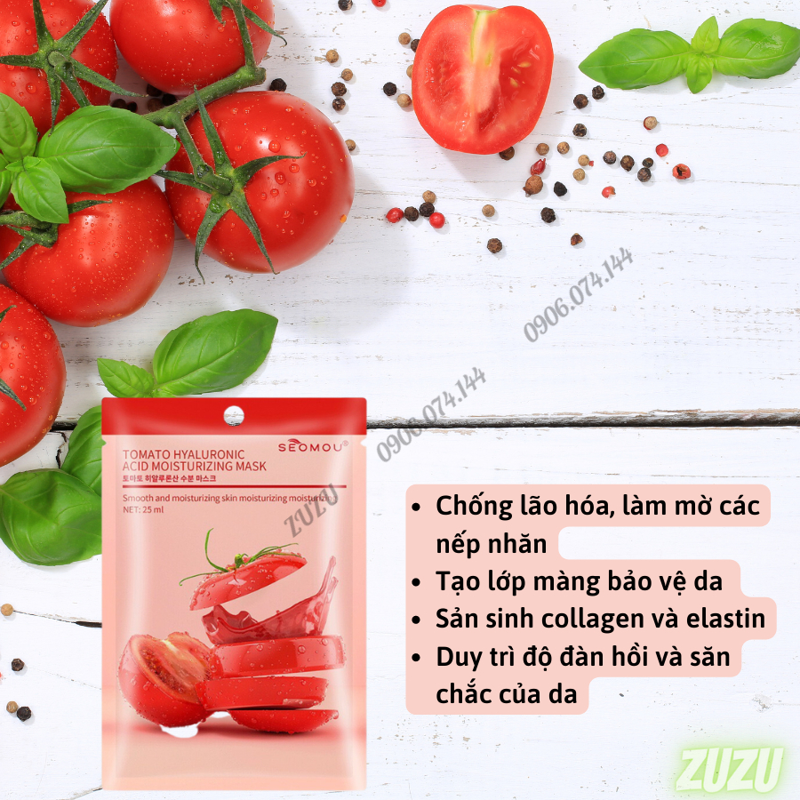 Mặt Nạ Nội Địa Trung Cấp Ẩm Ngăn Ngừa Lão Hóa Làm Sáng Da Tái Tạo Da Và Giảm Thâm