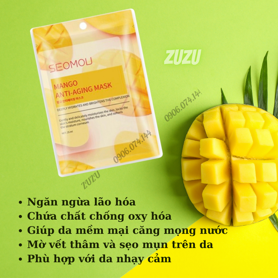 Mặt Nạ Nội Địa Trung Cấp Ẩm Ngăn Ngừa Lão Hóa Làm Sáng Da Tái Tạo Da Và Giảm Thâm