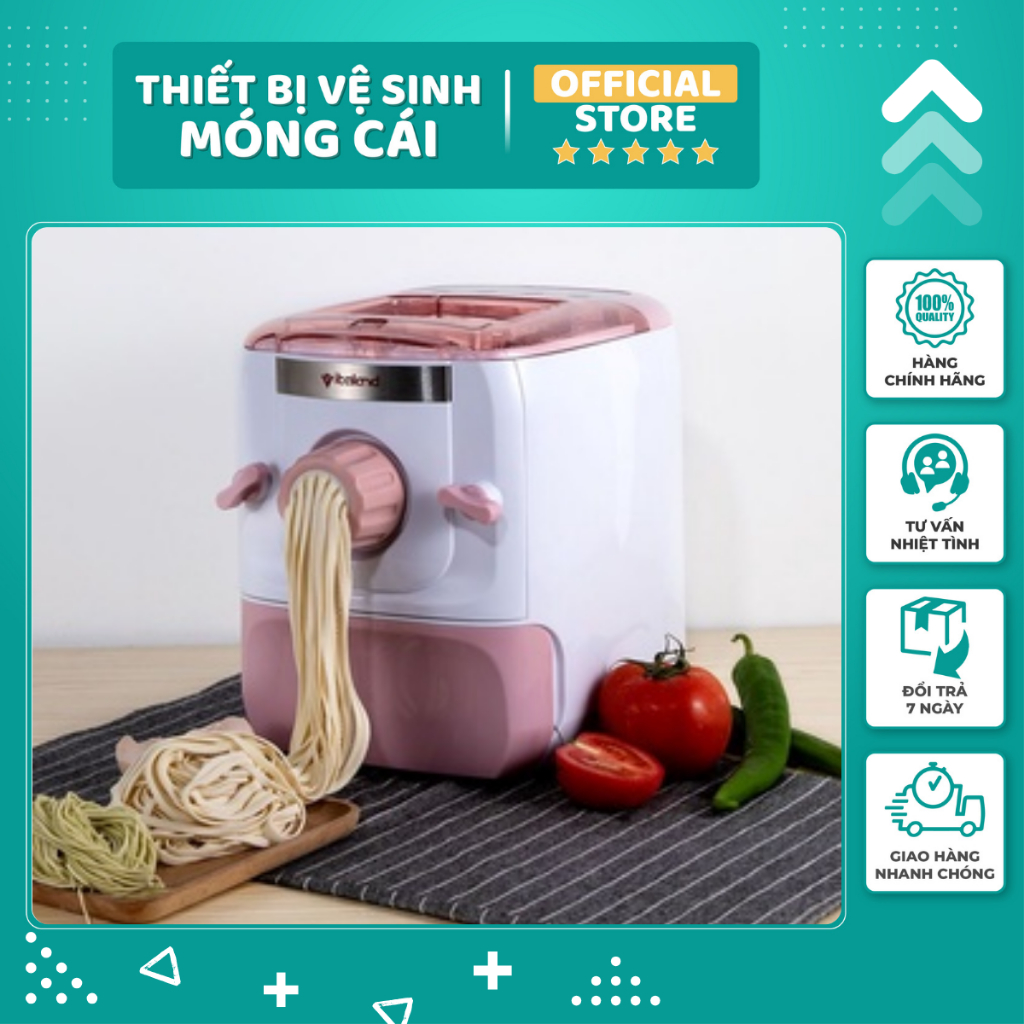 Máy làm bún ITALCLD VL - 666V  💥 SALE SỐC 💥 Máy làm mỳ, làm sủi cảo tự động  7 đầu khuôn,ca chia nước, bàn chải vệ sinh