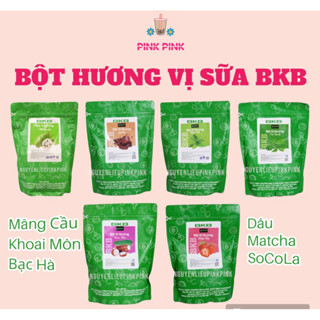  Bột Hương Vị Pha Trà Sữa BKB gói 1kg đủ Mùi Từ Pink Pink Nguyên Liệu & Dụng cụ Pha Chế Đồ Uống 