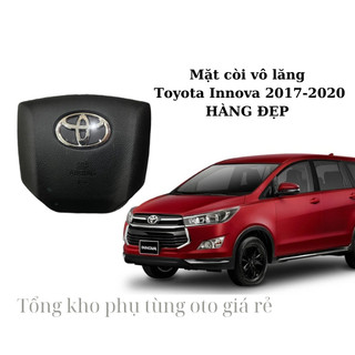 Nắp đậy túi khí, mặt còi vô lăng Toyota Inova 2017-2020 - HÀNG ĐẸP