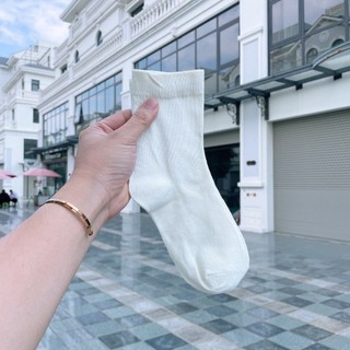 Tất cổ cao chất liệu cotton thoáng khí, phong cách basic dễ phối đồ