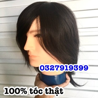 ✅freeship✅ Đầu manocanh nam học làm tóc nam 100% tóc thật MX06