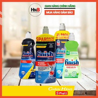 Nước làm bóng chén bát Finish 1150ml 800ml 400ml trợ xả chuyên dụng