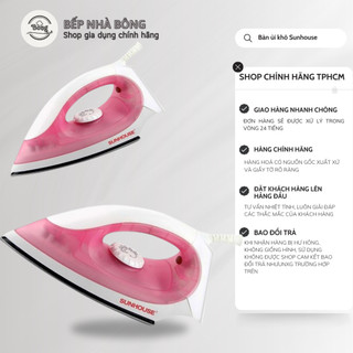 Bàn ủi Sunhouse SHD1072, hàng chính hãng, Bàn là khô Sunhouse bảo hành toàn quốc