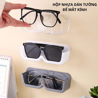 Hộp đựng mắt kính dán tường, kệ dán tường để mắt kính tiện lợi