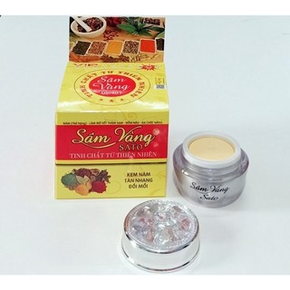 kem sâm vàng sato 22g(mụn, nám, dưỡng trắng).