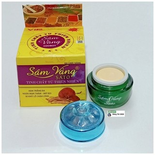 kem sâm vàng sato 22g(mụn, nám, dưỡng trắng).