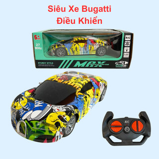 Siêu xe đua điều khiển từ xa ô tô điều khiển từ xa tốc độ cao thiết kế siêu xịn mô phỏng thực tế màu sắc đẹp mắt