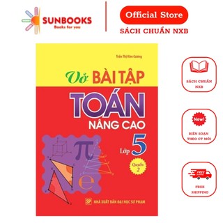 Sách - vở bài tập toán nâng cao lớp 5 quyển 2