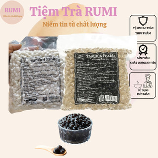 Trân châu minh hạnh 1kg/trân châu đen trắng Minh Hạnh gói 1kg