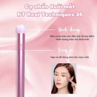 Cọ nhấn đuôi mắt hốc mắt rt real techniques daily eye rt362