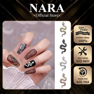 Charm rắn - charm rắn mix màu - phụ kiện đính móng tay nail chuyên dụng