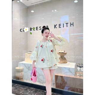 Sét bộ đùi hoa tay bèo siêu cute MTB