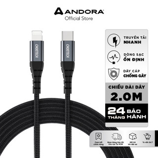 Dây cáp CHOETECH USB-C ra USB-C PD 100W 2m - XCC-1027 - Black