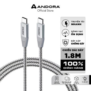 Dây cáp CHOETECH USB-C ra USB-C 1.8m - CC0005