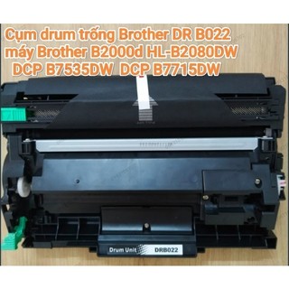Cụm drum trống brother dr b022 mực tn b020 b022 cho máy in brother b2000d hl- b2080dw dcp 7535dw dcp 7715dw