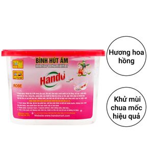 Bình hút ẩm hando 200g - 450ml